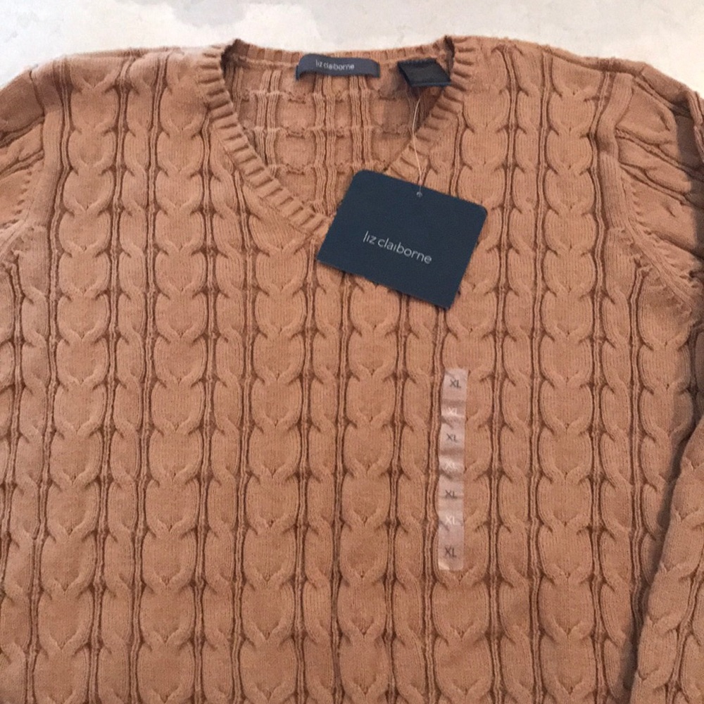 Liz Claiborne v-neck sweater